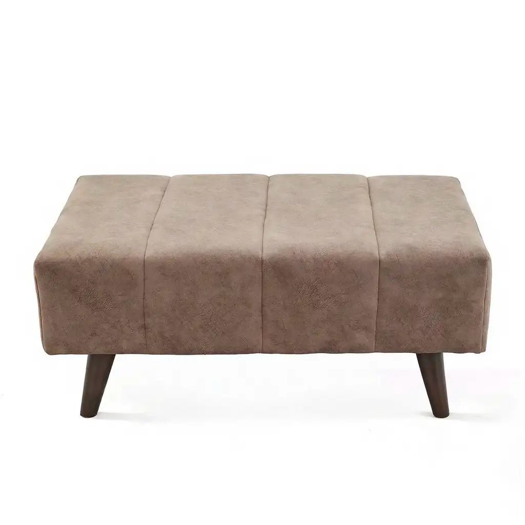 Soho Gemini Footstool in white backgrond