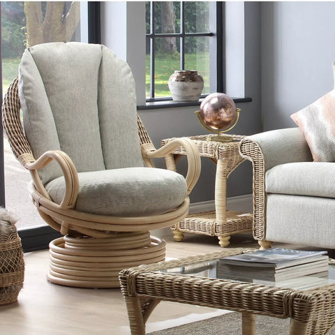Desser Samford Rattan Lamp Table - Pendle Village Furniture