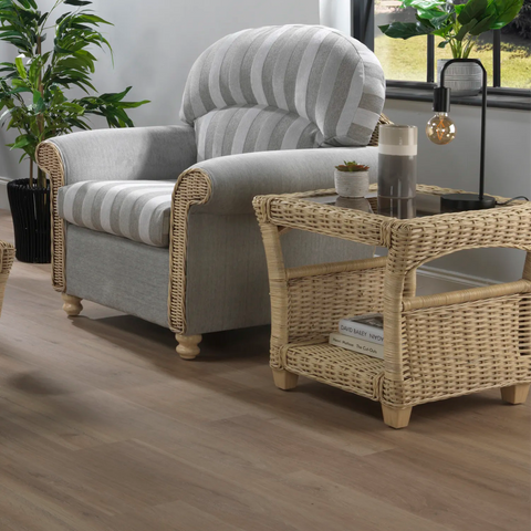Desser Samford Rattan Lamp Table - Pendle Village Furniture