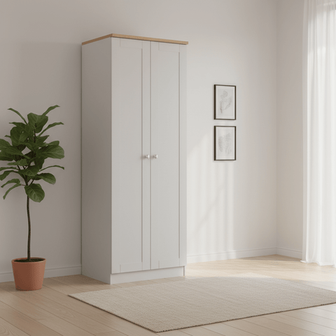 Sussex Double Wardrobe – Grey Ash