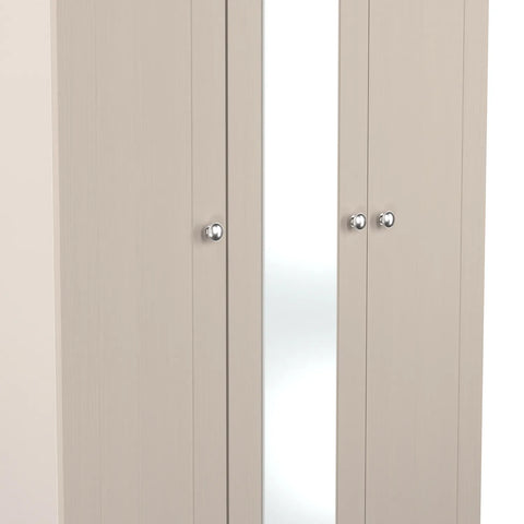 Sussex 3 Door Wardrobe – Kashmir Matt with Mirror