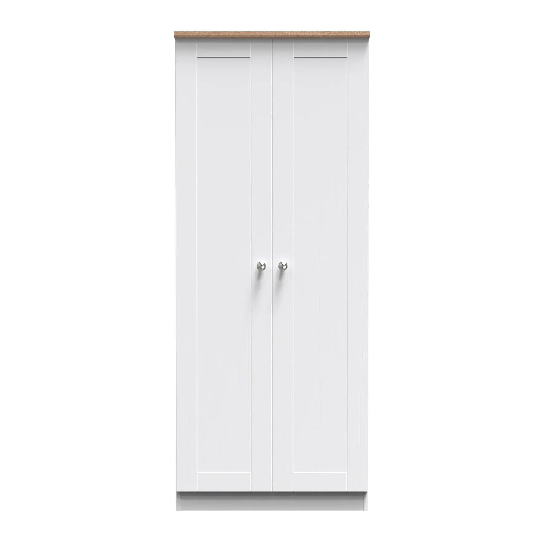 Sussex Double Wardrobe – Ash White