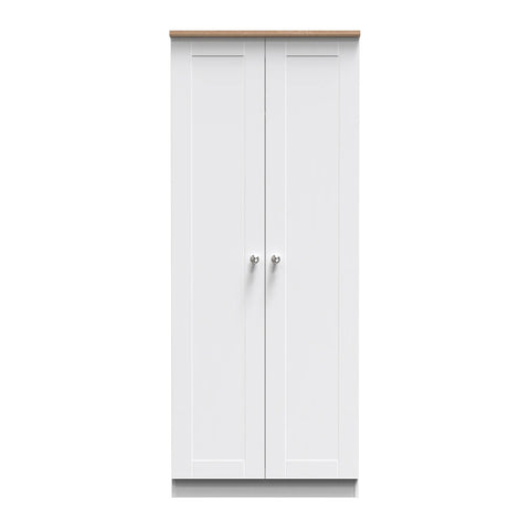 Sussex Double Wardrobe – Ash White