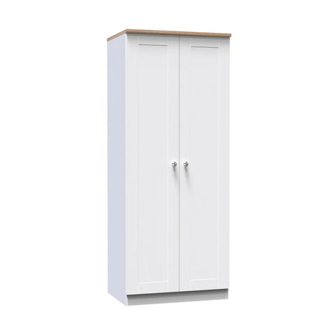 Sussex Double Wardrobe – Ash White