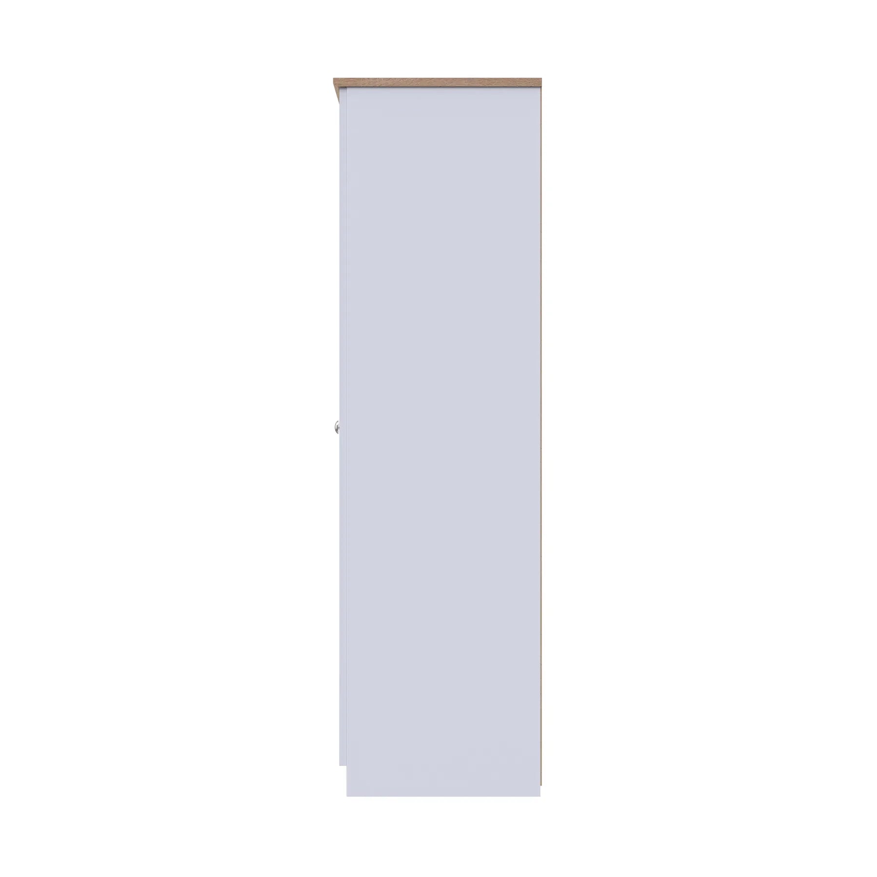 Sussex 3 Door Wardrobe – Ash White with Mirror