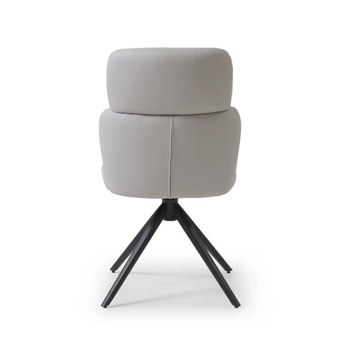 Sydney Mist PU Swivel Dining Chairs – Set of 4, 6 or 8