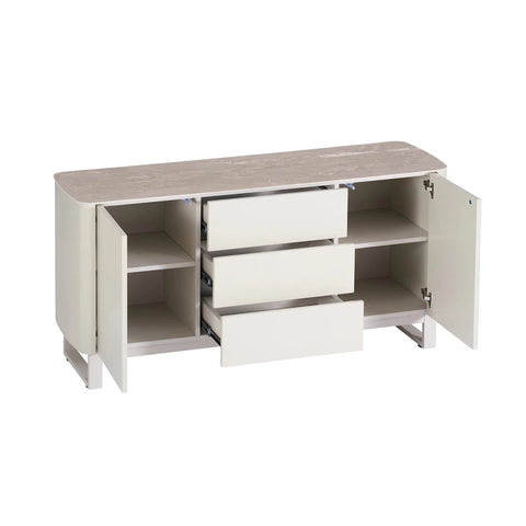 Sydney Ceramic Top 2 Door 3 Drawer Sideboard – W150cm