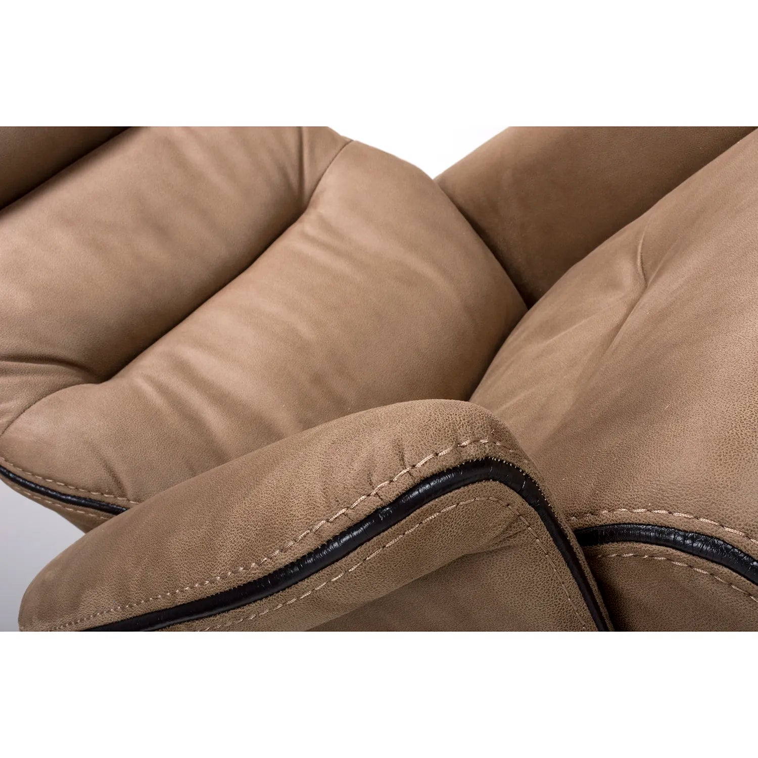 Tamworth Swivel Reclining Chair and Footstool - Pendle Village Furniture
