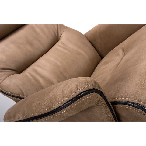 Tamworth Swivel Reclining Chair and Footstool - Pendle Village Furniture