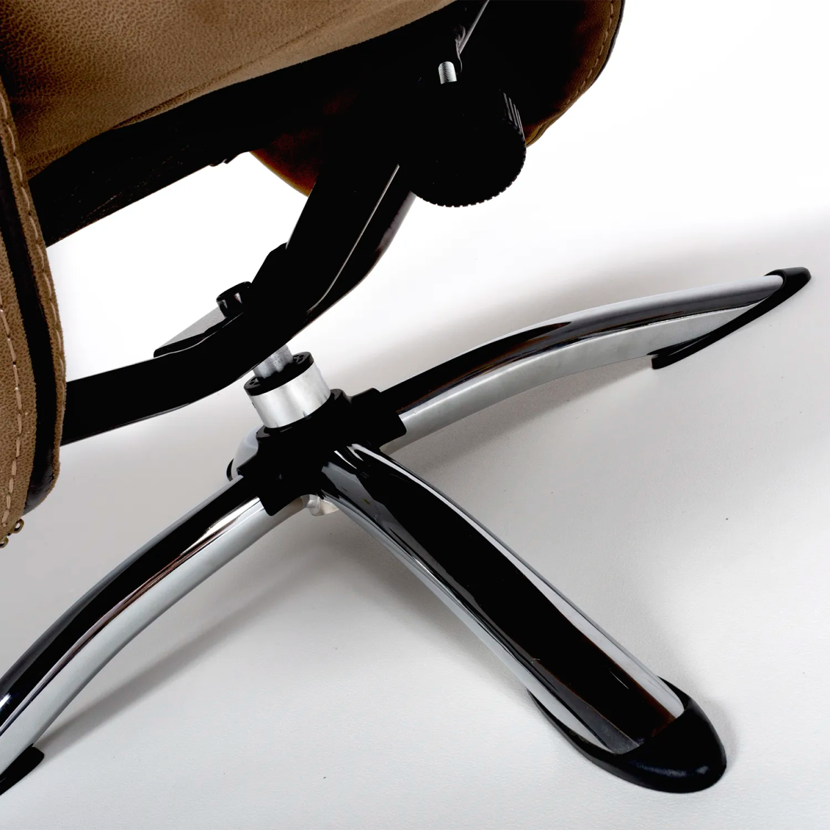 Tamworth Swivel Reclining Chair and Footstool - Pendle Village Furniture