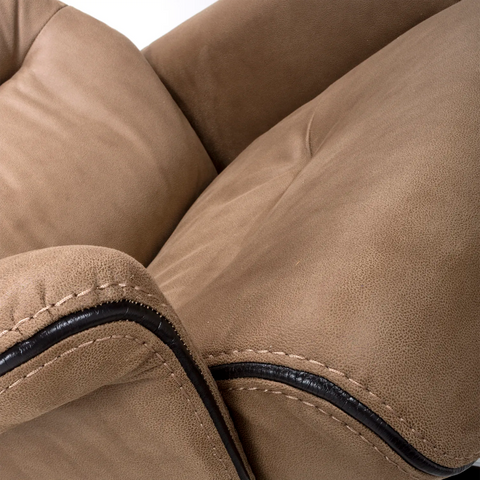 Tamworth Swivel Reclining Chair and Footstool - Pendle Village Furniture