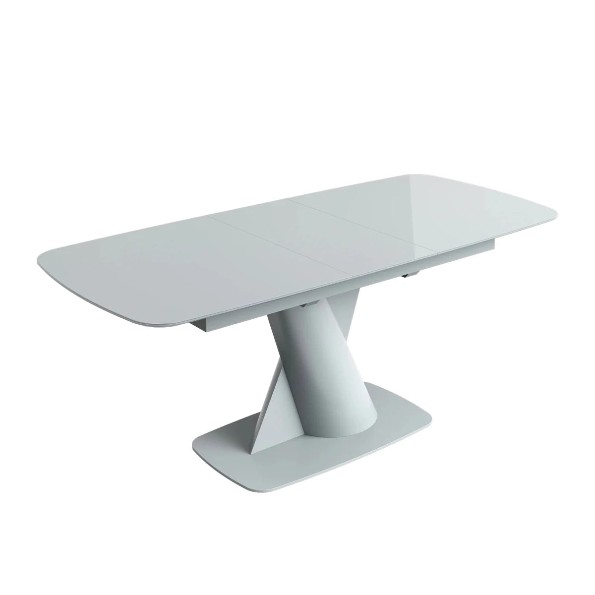 Lorenzano Light Grey Extending Dining Table - 160 to 200cm