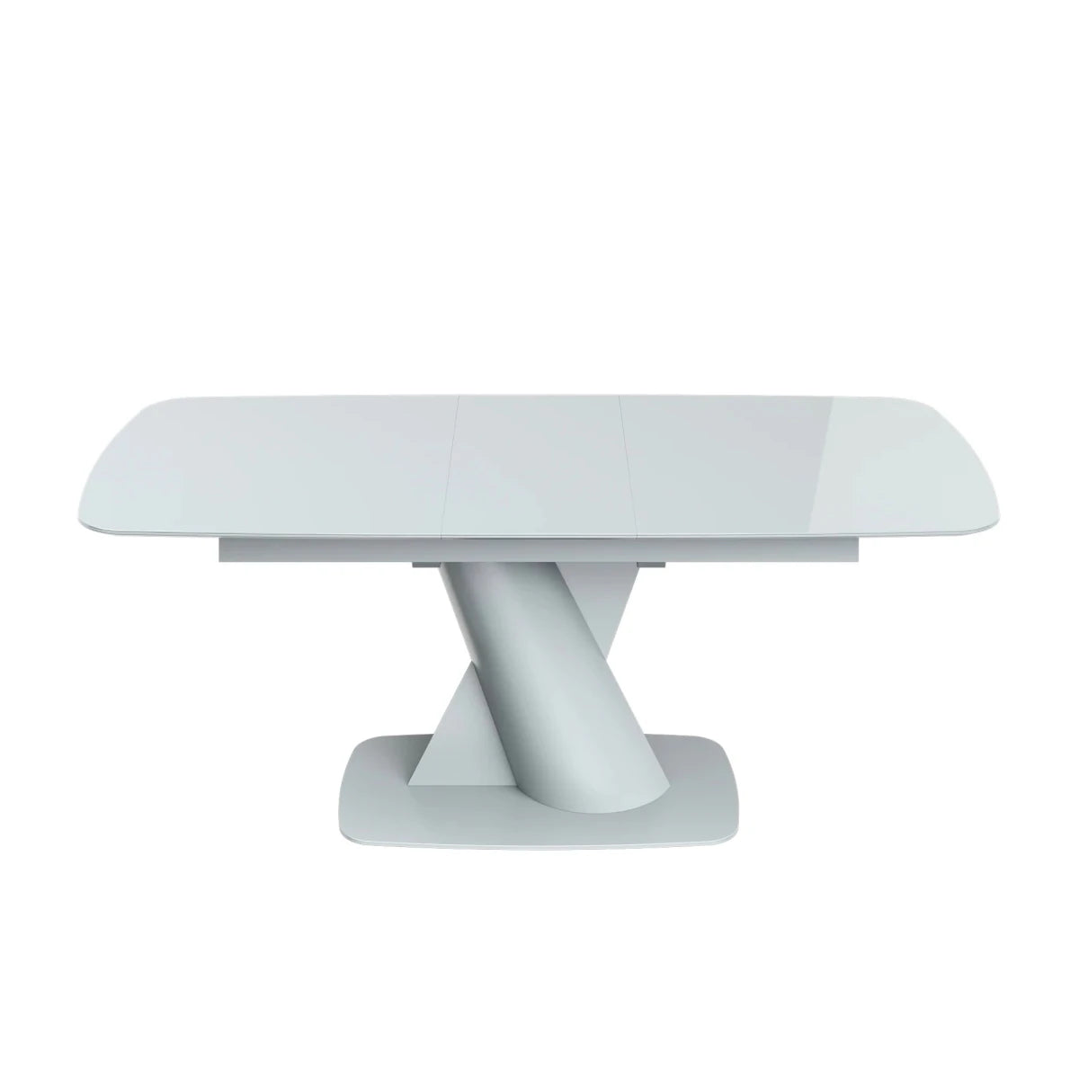 Lorenzano 160cm Light Grey Extending Dining Table 