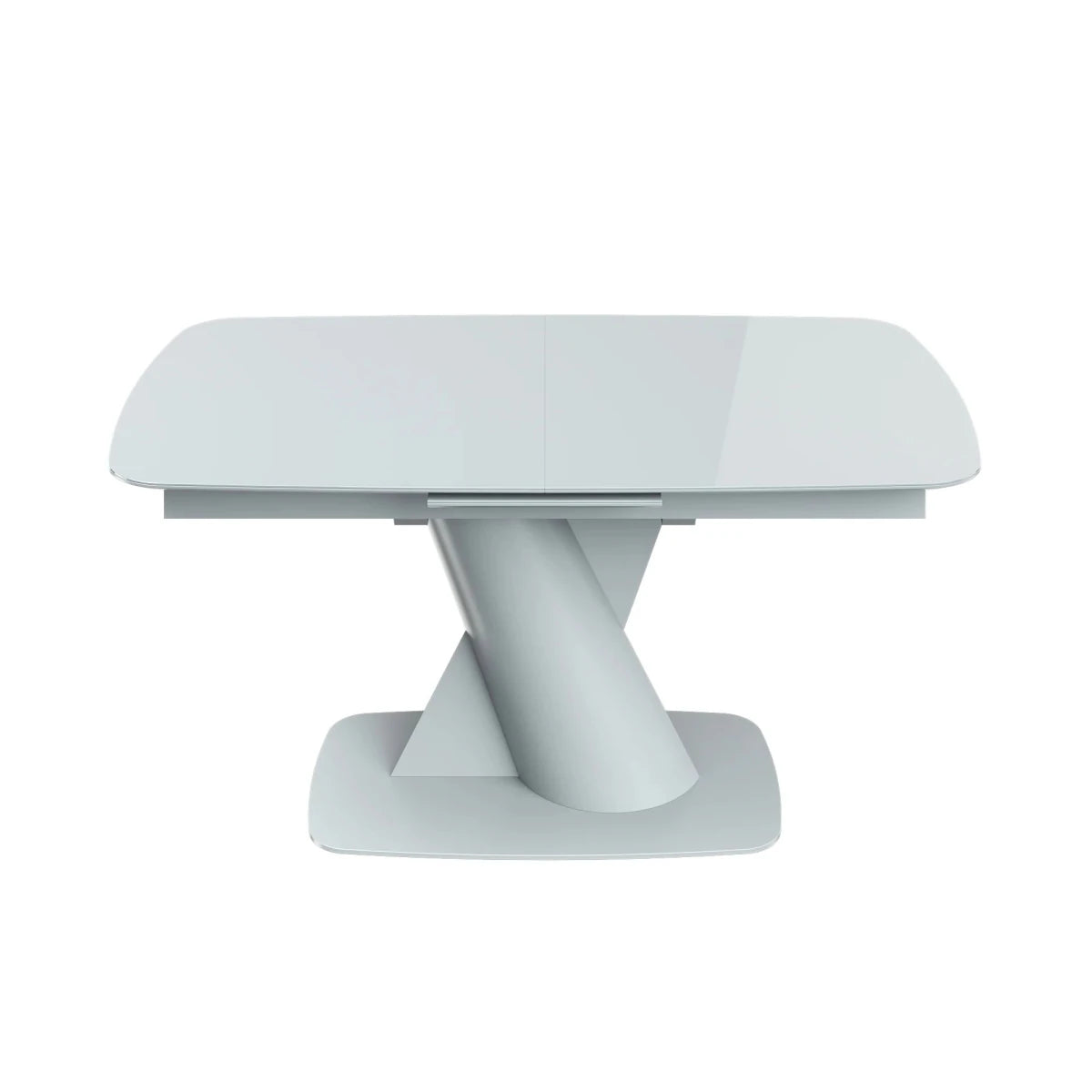 Lorenzano Light Grey 6 to  8 Seater Extending Dining Table 