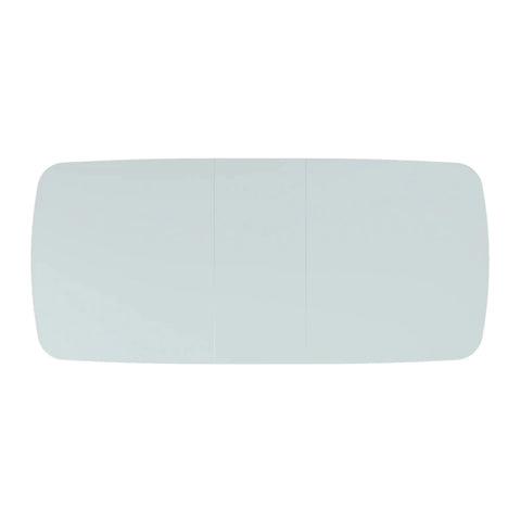 Modern light grey dining table with auto-rise extension mechanism