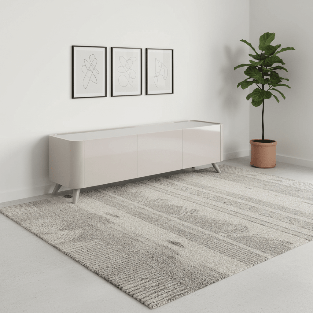Lorenzano Taupe TV Unit