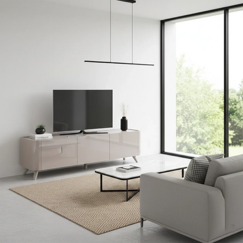 Lorenzano Large Taupe TV Unit