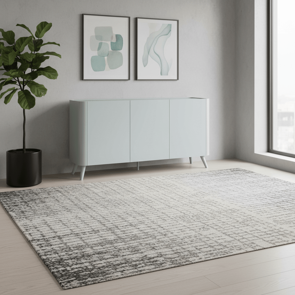 Lorenzano Light Grey Sideboard