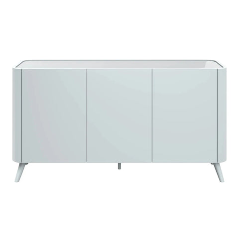 Lorenzano light grey sideboard front view