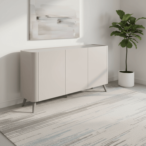 Lorenzano Taupe Large Sideboard