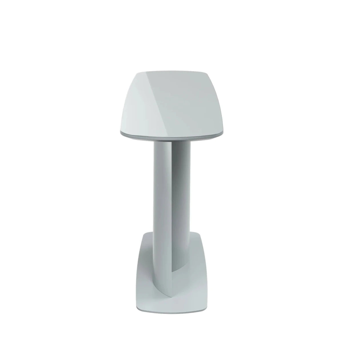 Lorenzano Light Grey Console Table Side View