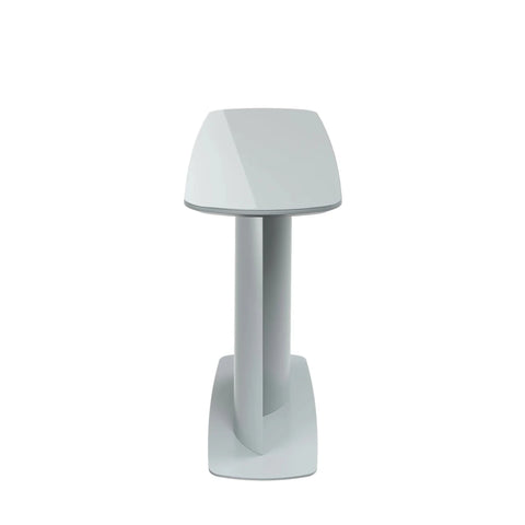 Lorenzano Light Grey Console Table Side View