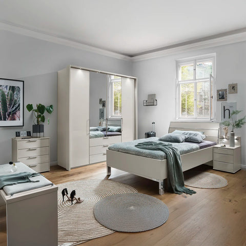 Templin 1000 4 Door 3 Drawers 200cm Hinged Wardrobe