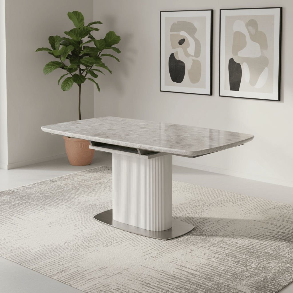 Tamworth Rectangular Extending Dining Table – SmarTops® 1400–1800mm
