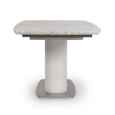 Head View of Tamworth Large 160cm Rectangular Extending Dining Table – SmarTops®