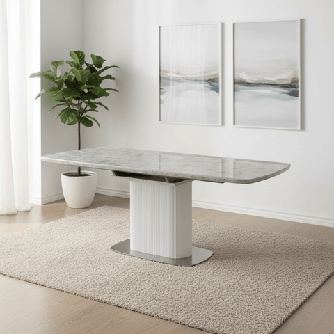 Tamworth Large 160cm Rectangular Extending Dining Table – SmarTops®