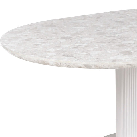 Extended view of Tamworth Round Extending Dining Table 1200–1600mm