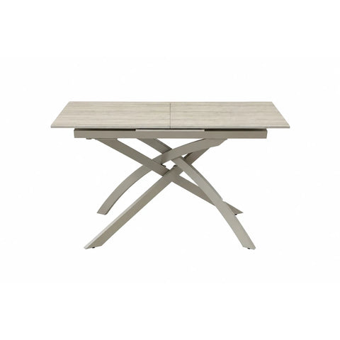 Taunton Travertine Sintered Stone Extending Dining Table