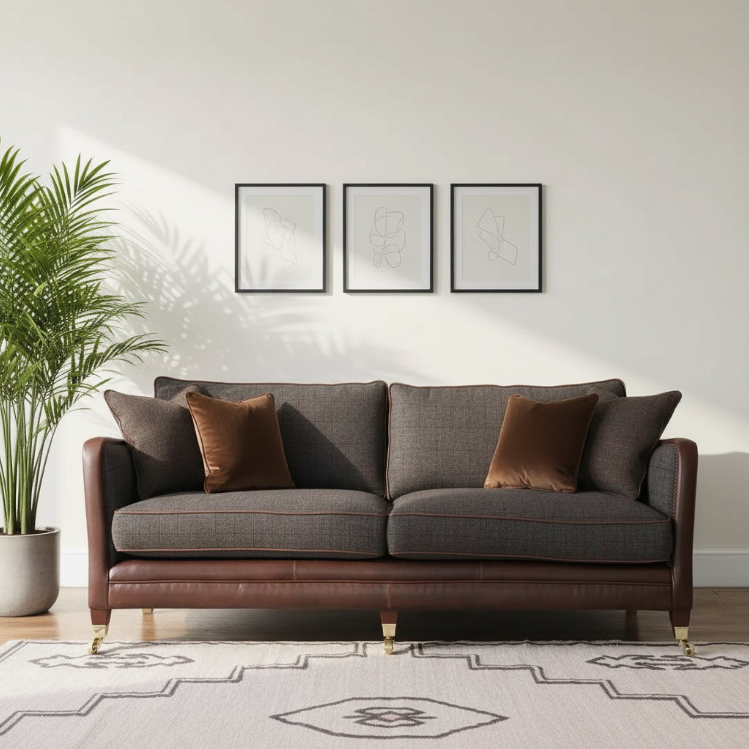 Tetrad Balmoral grand sofa with classic British design.
