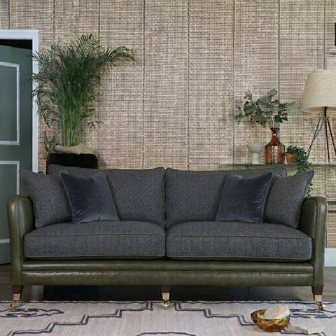 Elegant statement sofa for sophisticated interiors.