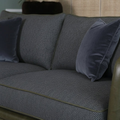 Durable fabric finish suitable for everyday use.