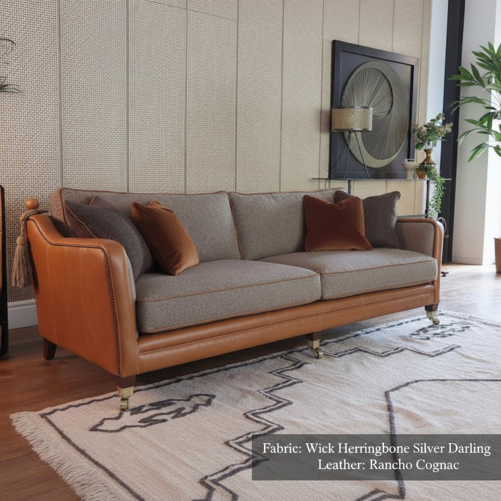 Tetrad Balmoral midi sofa with classic British design.