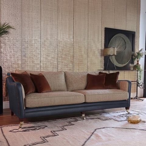 Timeless midi sofa with refined details and durability.