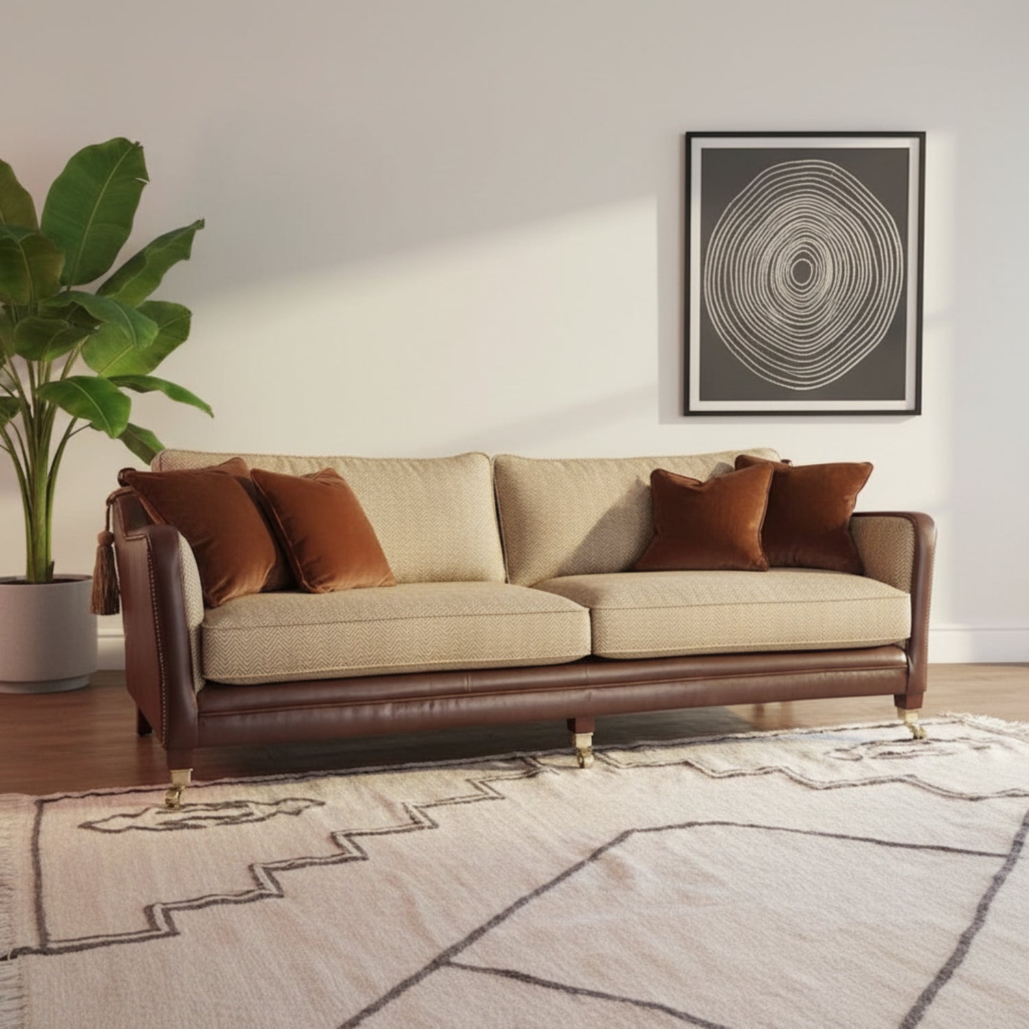 Tetrad Balmoral petit sofa with compact classic design.
