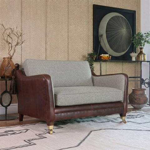 Stylish snuggler for relaxed living spaces.