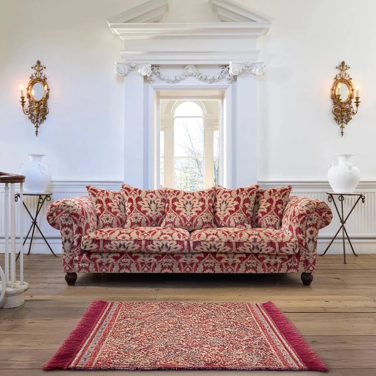Tetrad Elgar Grand Sofa in Claret Fabric