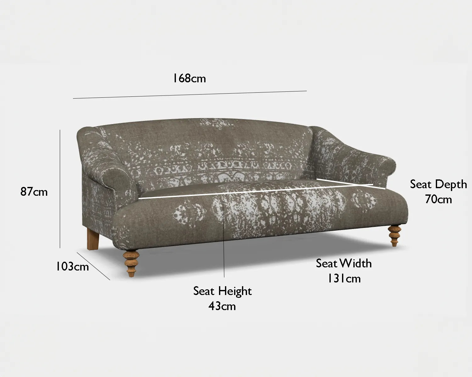 Tetrad Jacaranda Petit Sofa - Pendle Village Furniture