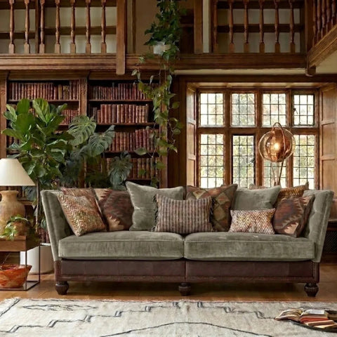 Premium grand sofa combining classic and modern comfort.