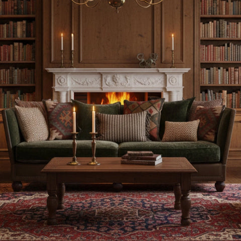 Tetrad Warwick grand sofa with classic heritage design.