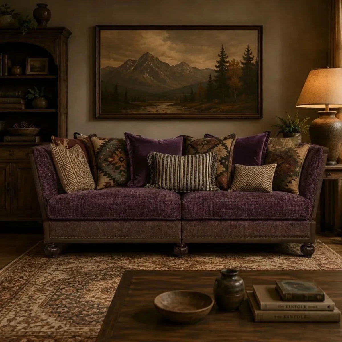 Premium grand sofa combining classic and modern comfort.