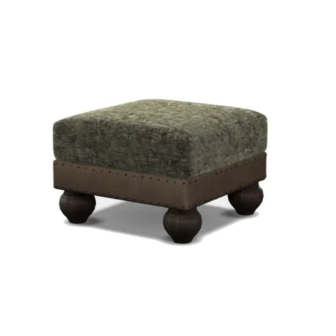 Luxury compact stool with classic heritage styling.