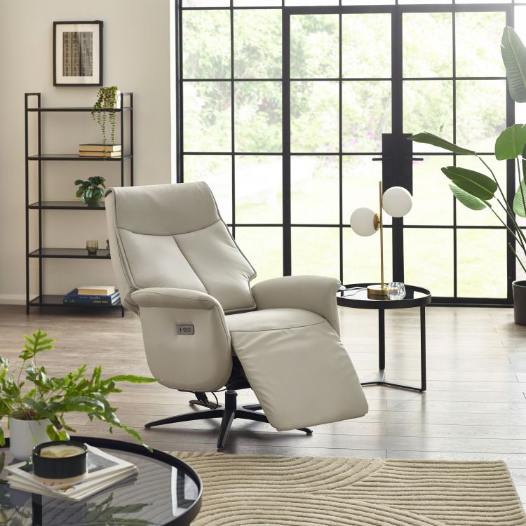 Kiera Chenille Rocker Ergonomic Recliner Chair - Pendle Village Furniture