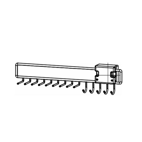 Tie/Belt Rack Rauch Orange Plus A & B