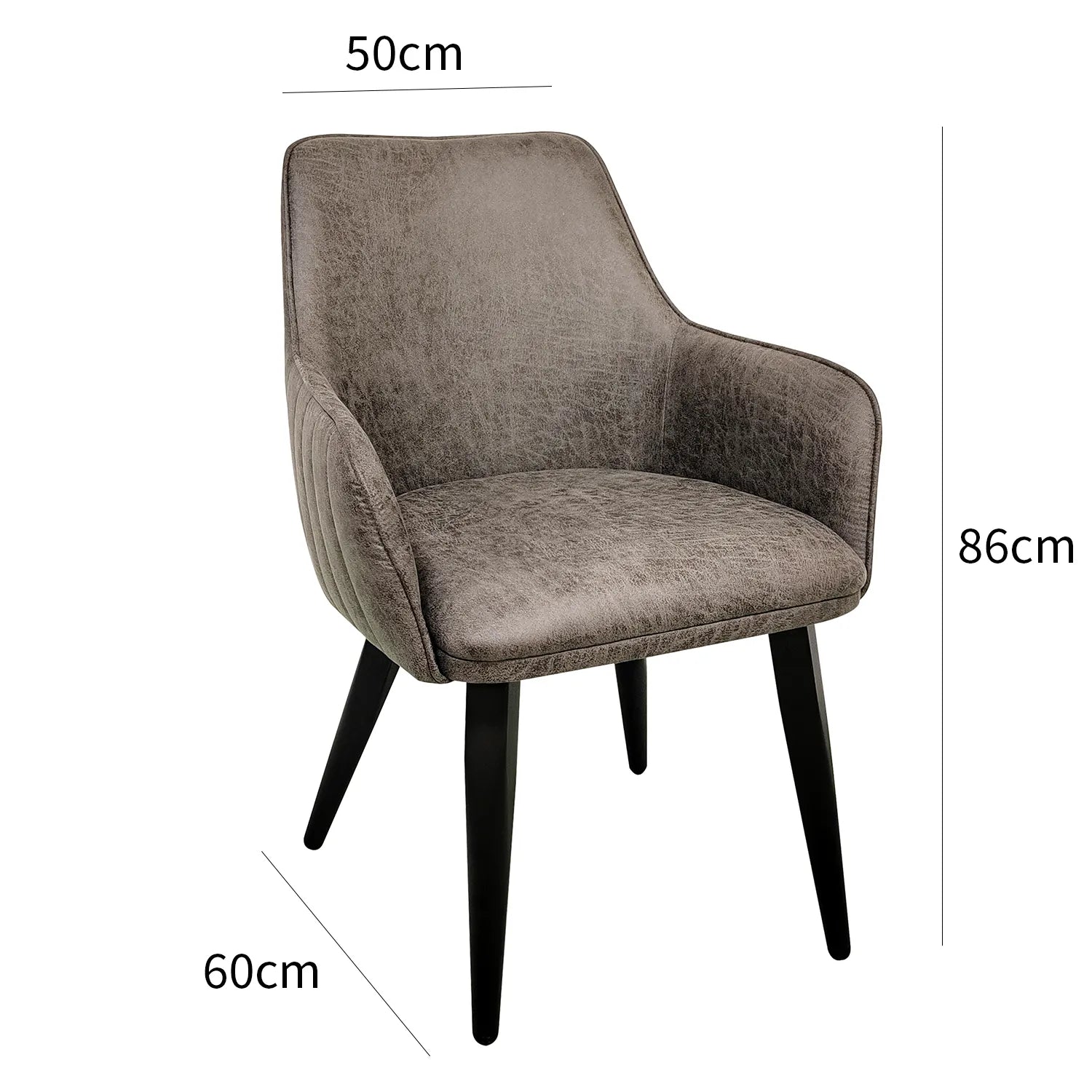 Noir Railway Sleeper Large 2.2m Dining Table with Toronto Dining Chairs, matching furniture available - Toronto Dining Chair Dimensions 