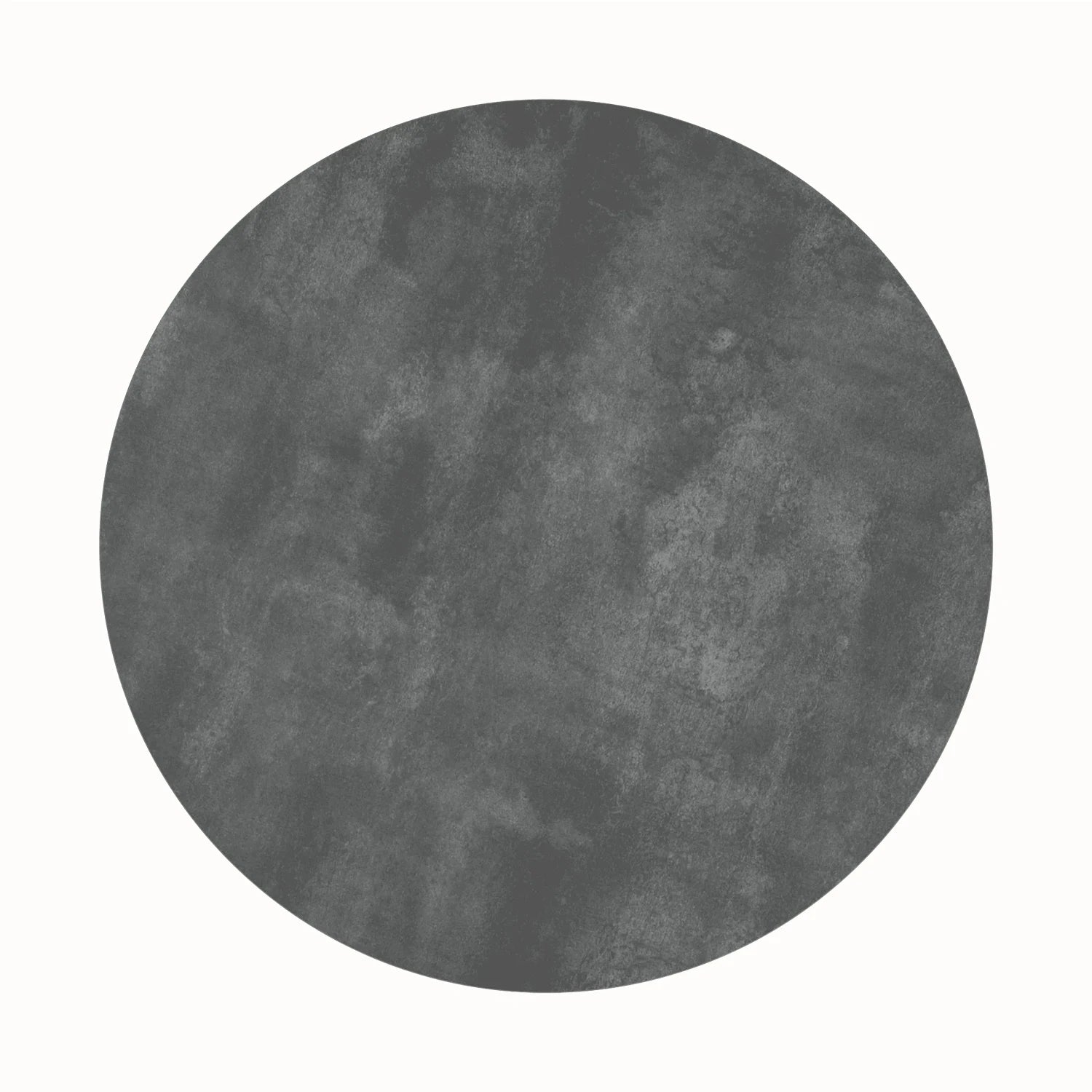 Toronto 110cm Grey Ceramic Round Dining Table with Grey Fabric Dining Chairs - Pendle Village Furniture