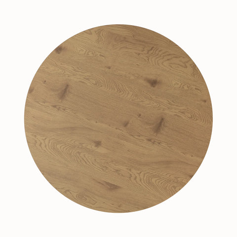Toronto 110cm Wood Effect Round Dining Table - Pendle Village Furniture